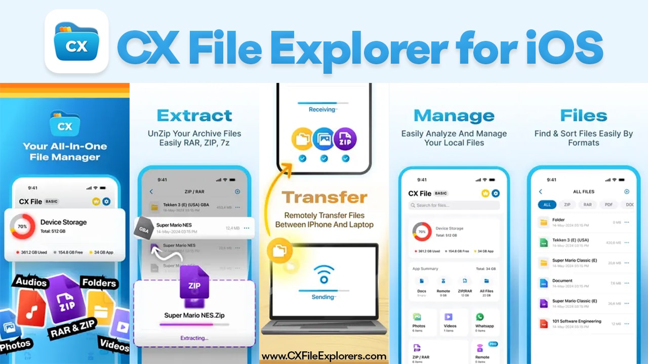 cx file explorer for ios