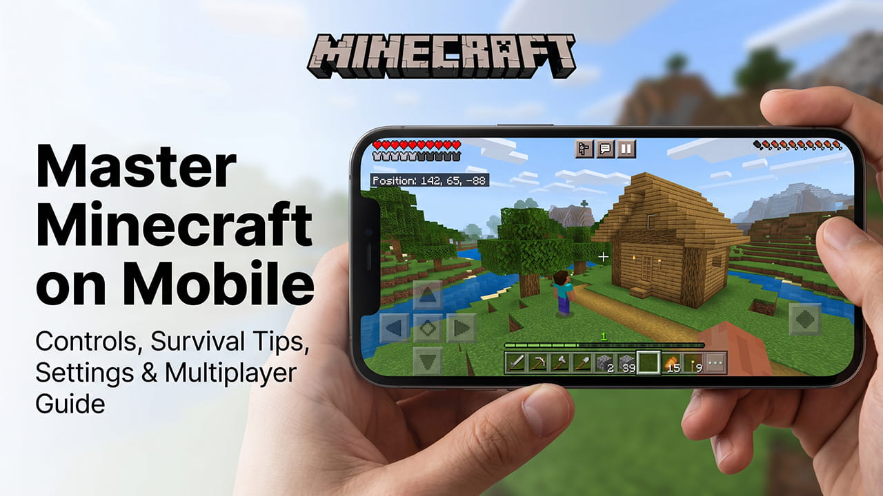 how to play minecraft on mobile